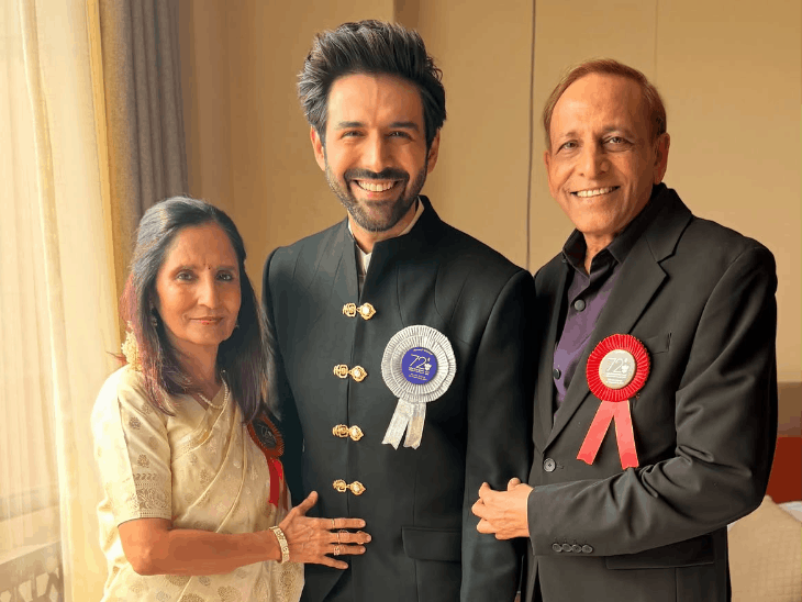 नेशनल अवॉर्ड जीतकर भावुक कार्तिक आर्यन:कहा- ऐसे माहौल में एक्टर बनने का सपना देखा, जहां लोग हंसते हैं; छोटे शहर के लड़के का सपना पूरा हुआ