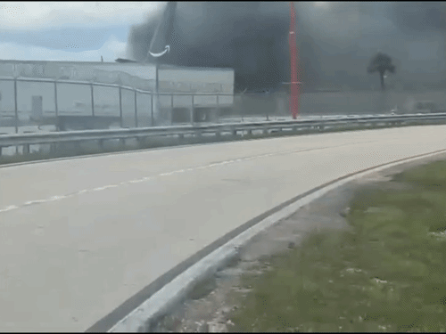 Amazon Boeing Cargo Plane Crash Miami Airport