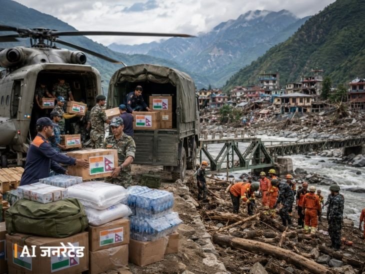India Nepal Flood Relief | Rescue Expert Forensic Team Support
