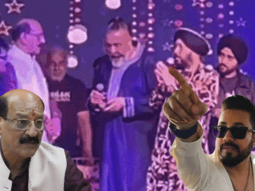 मीका सिंह फिर मंत्री सुबोध उनियाल पर भड़के:दलेर मेहंदी की बेइज्जती करने वाले को माफ नहीं करूंगा; सुनंदा शर्मा ने एक दिन पहले कैंसिल किया था शो