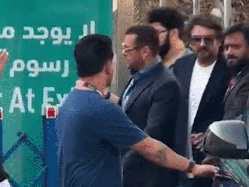 Salman Khan Dubai Perfume Launch Event