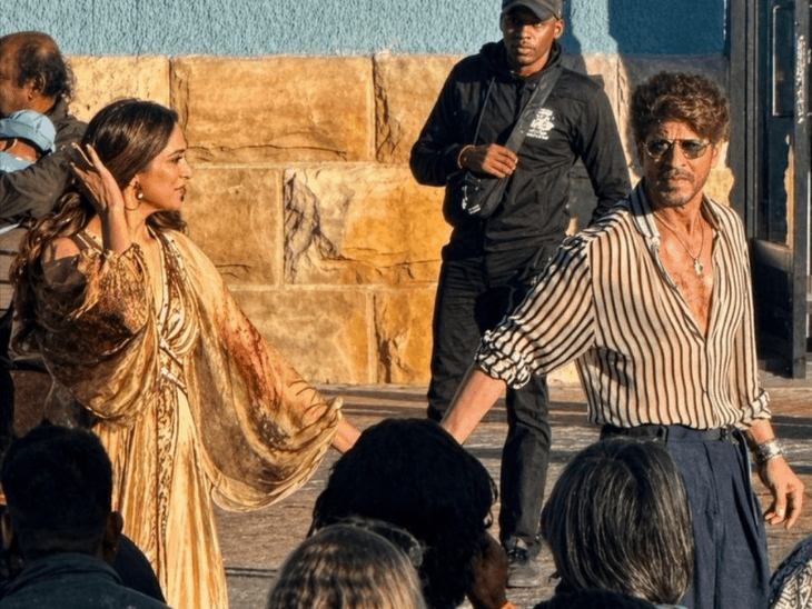 Deepika Padukone Shoots King Song With Shah Rukh Khan