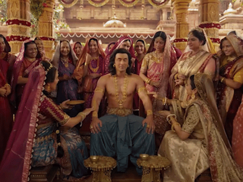 Ramayan Movie Mangal Rang Song Controversy